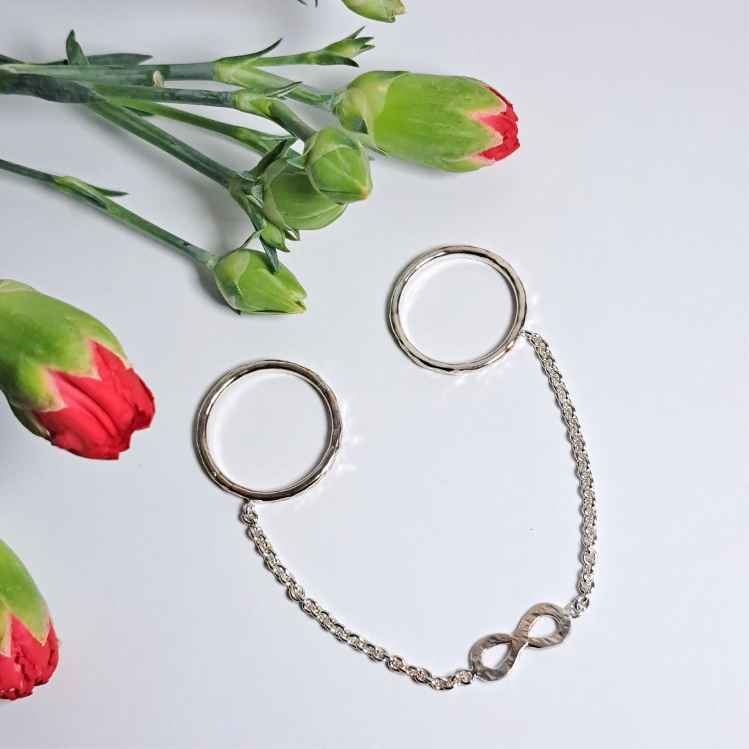 Silver Infinity Ring
