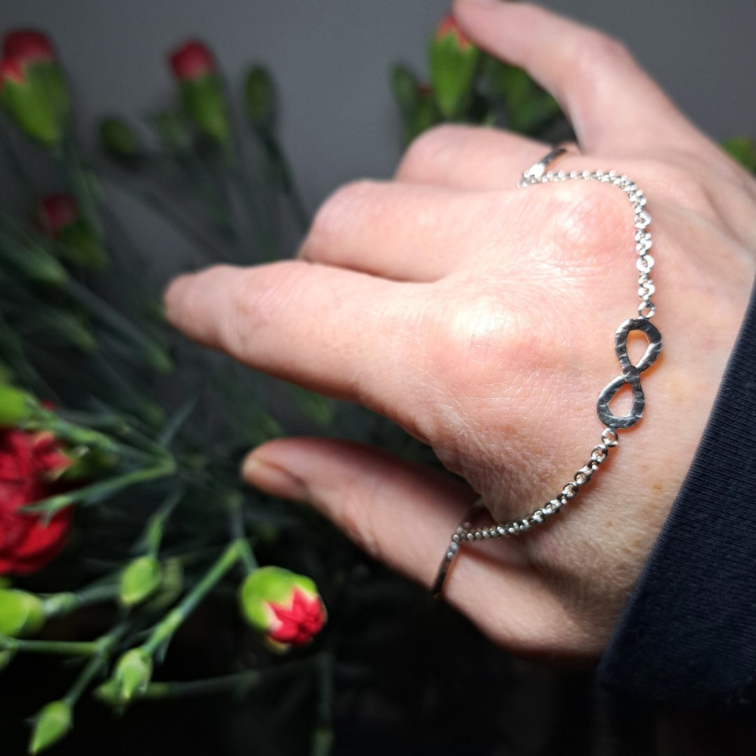 Silver Infinity Ring