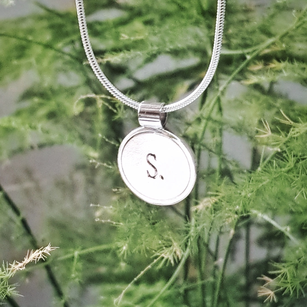 Collier en argent personnalisé