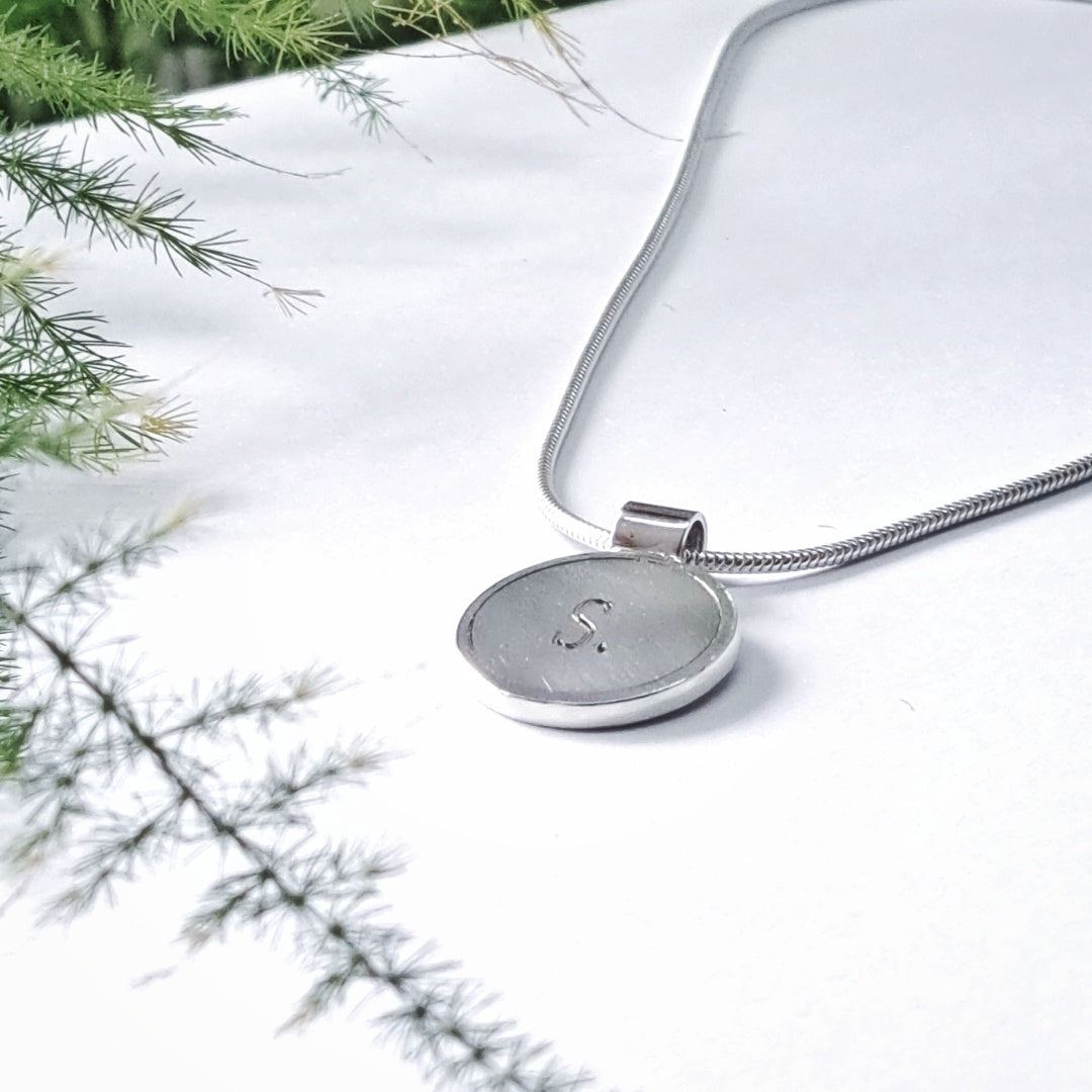 Collier en argent personnalisé