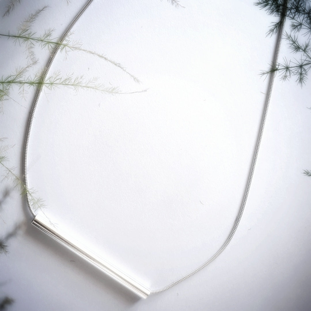 Minimalist Silver Necklace