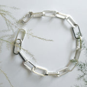 Chunky Silver Bracelet