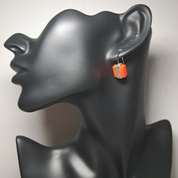 Neon Silver Earrings