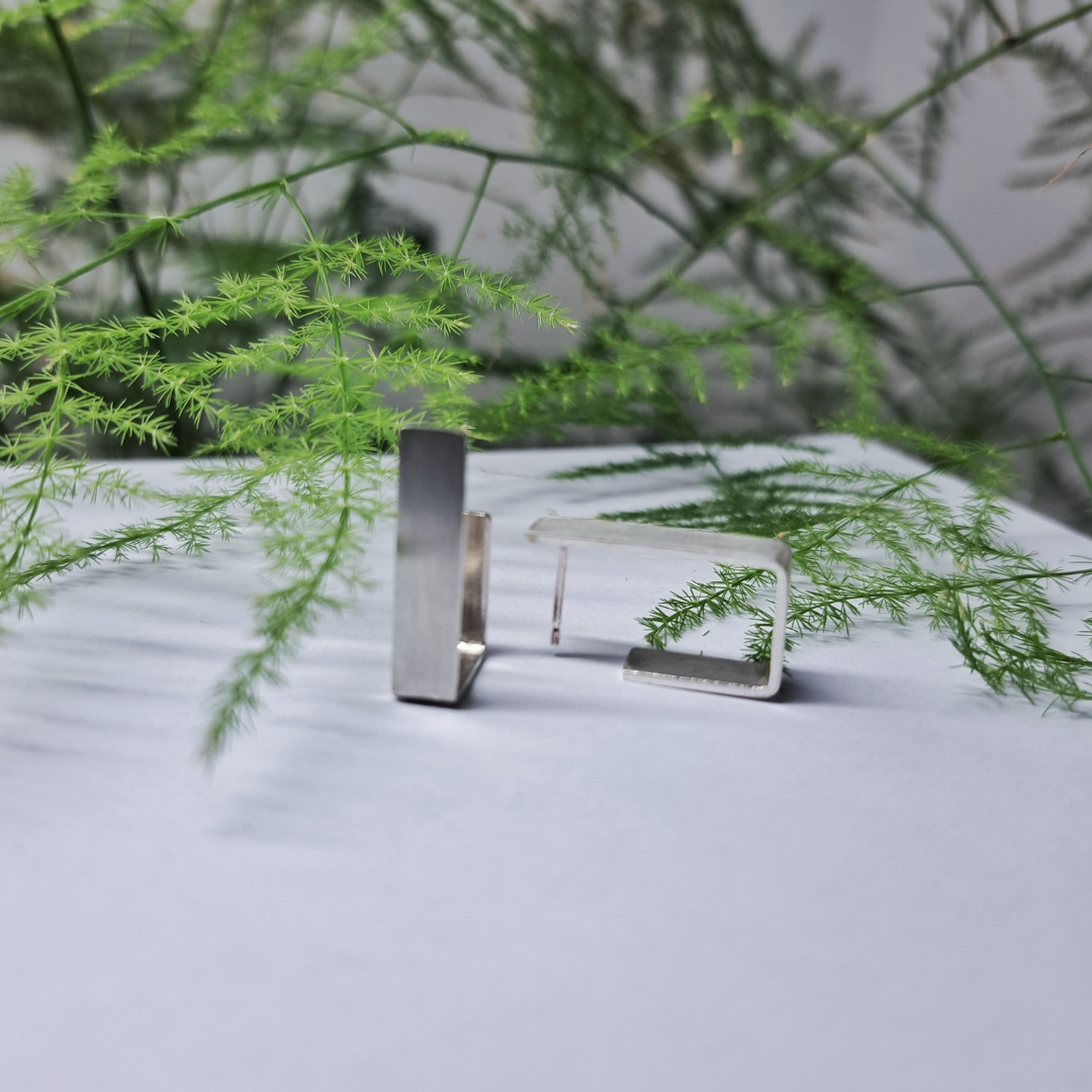 Minimalist Silver Earrings