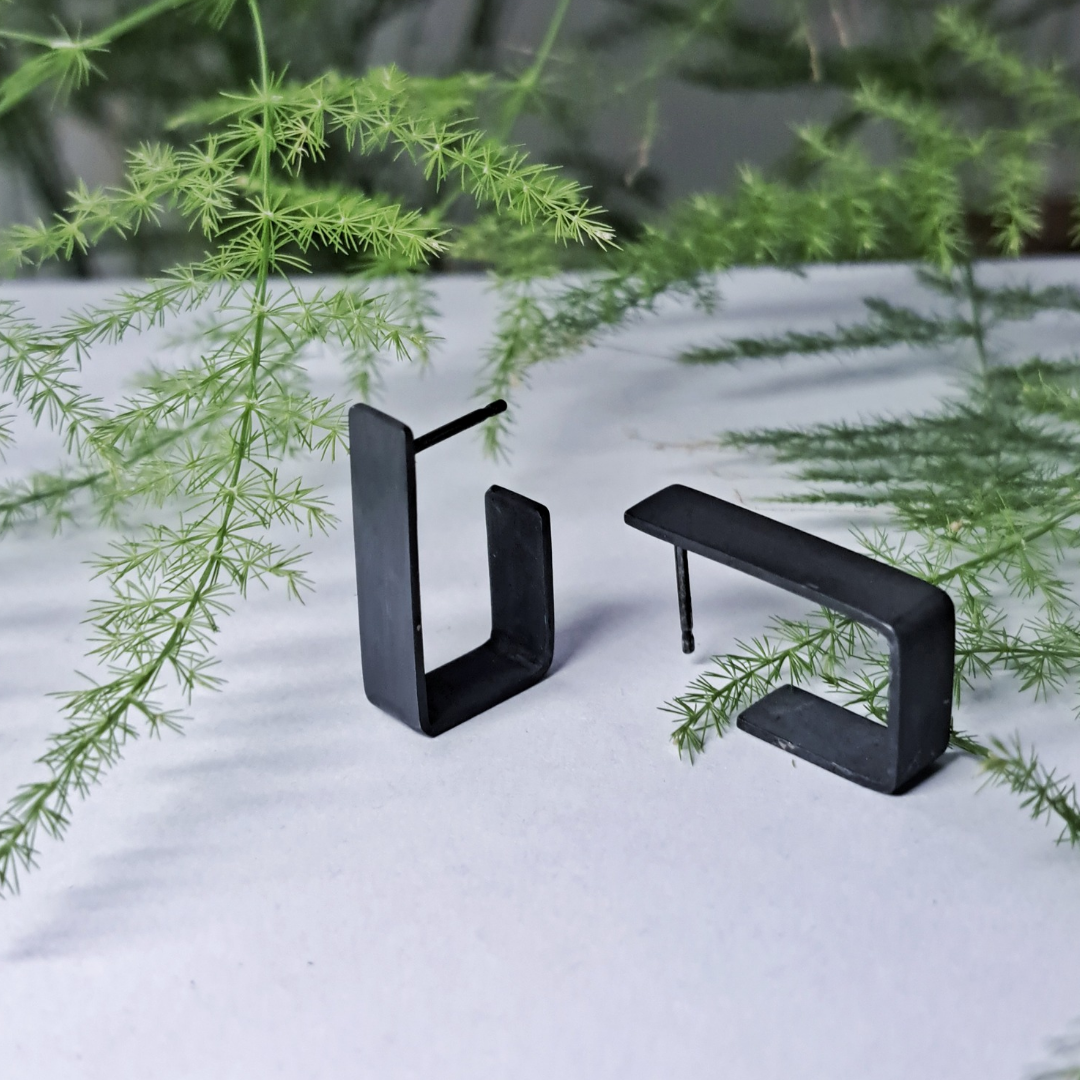 Minimalist Silver Earrings