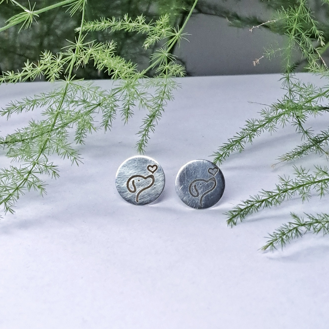 Personalised Silver Earrings