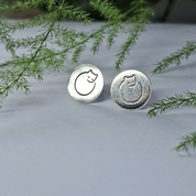 Personalised Silver Earrings