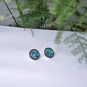 Silver Earrings with Turquoise