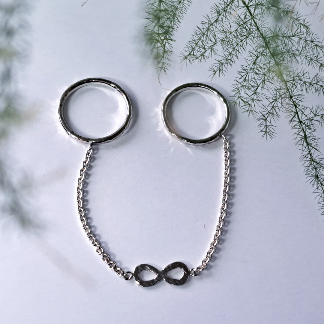 Silver Infinity Ring