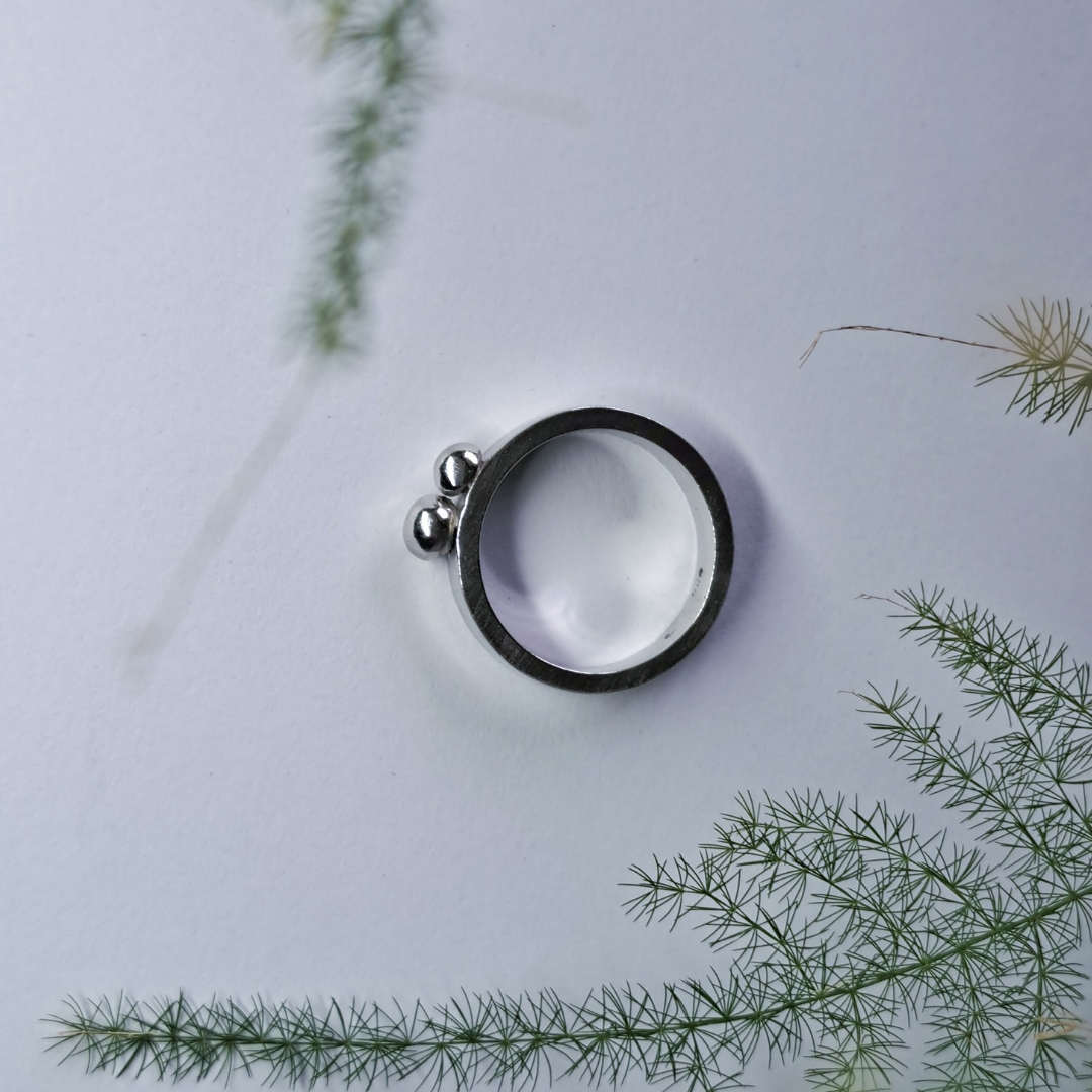 Funky Silver Ring