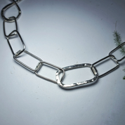 Detail of silver link