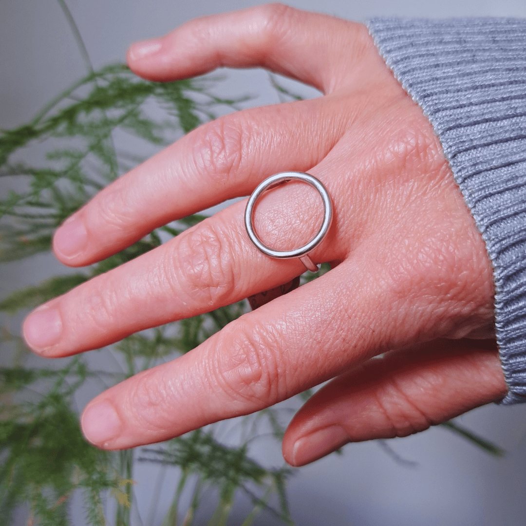 Minimalist Silver Ring