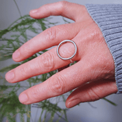 Minimalist Silver Ring