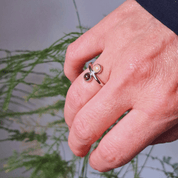 Silver Ring with Opal