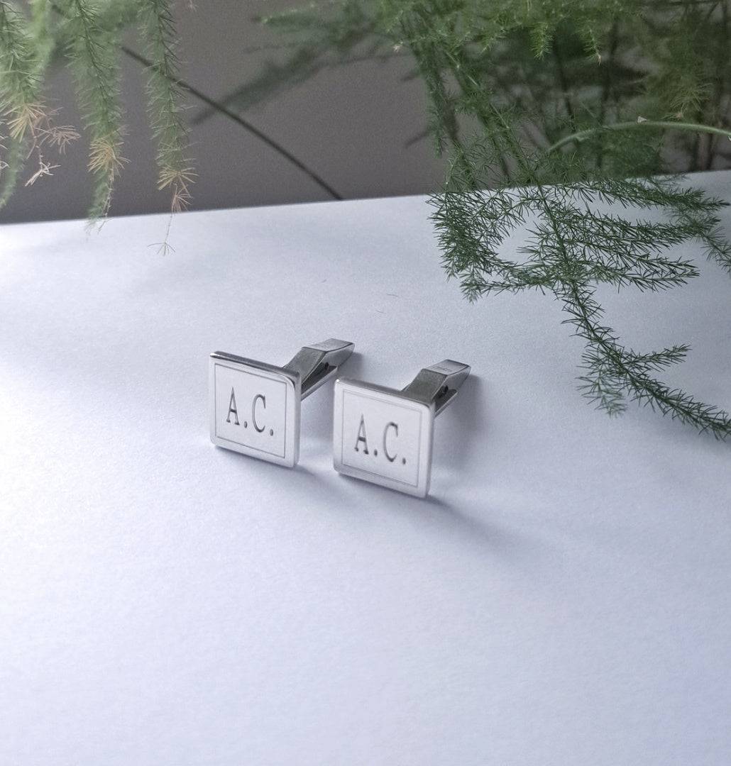 Personalised cufflinks