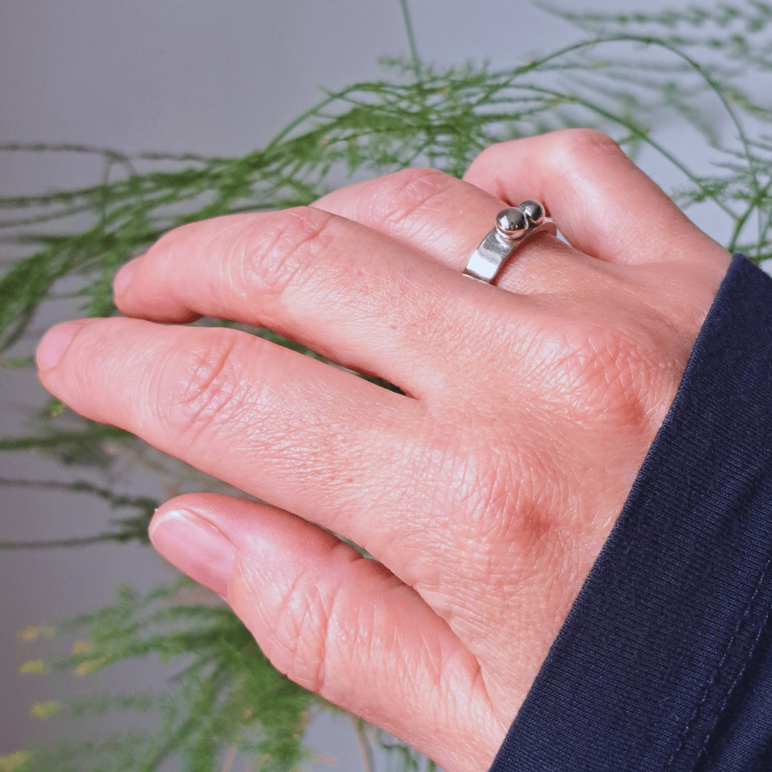 Funky Silver Ring