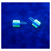 Neon Silver Earrings