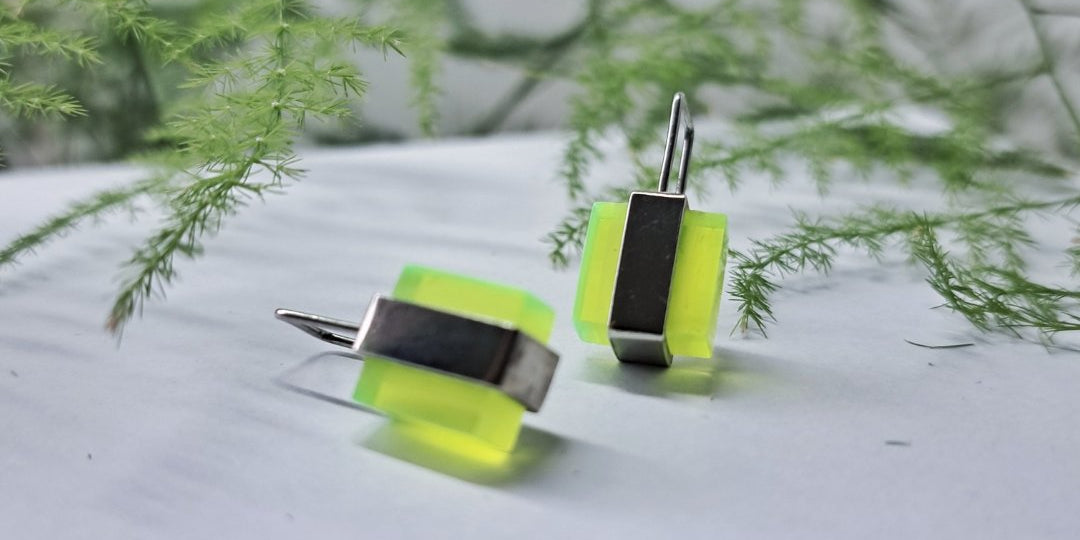 Neon earrings 