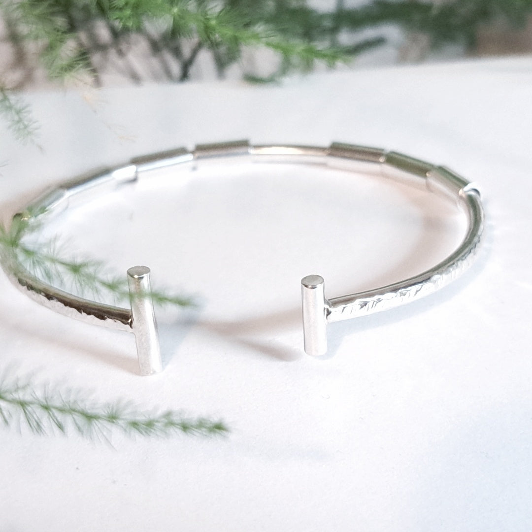 silver bangle 