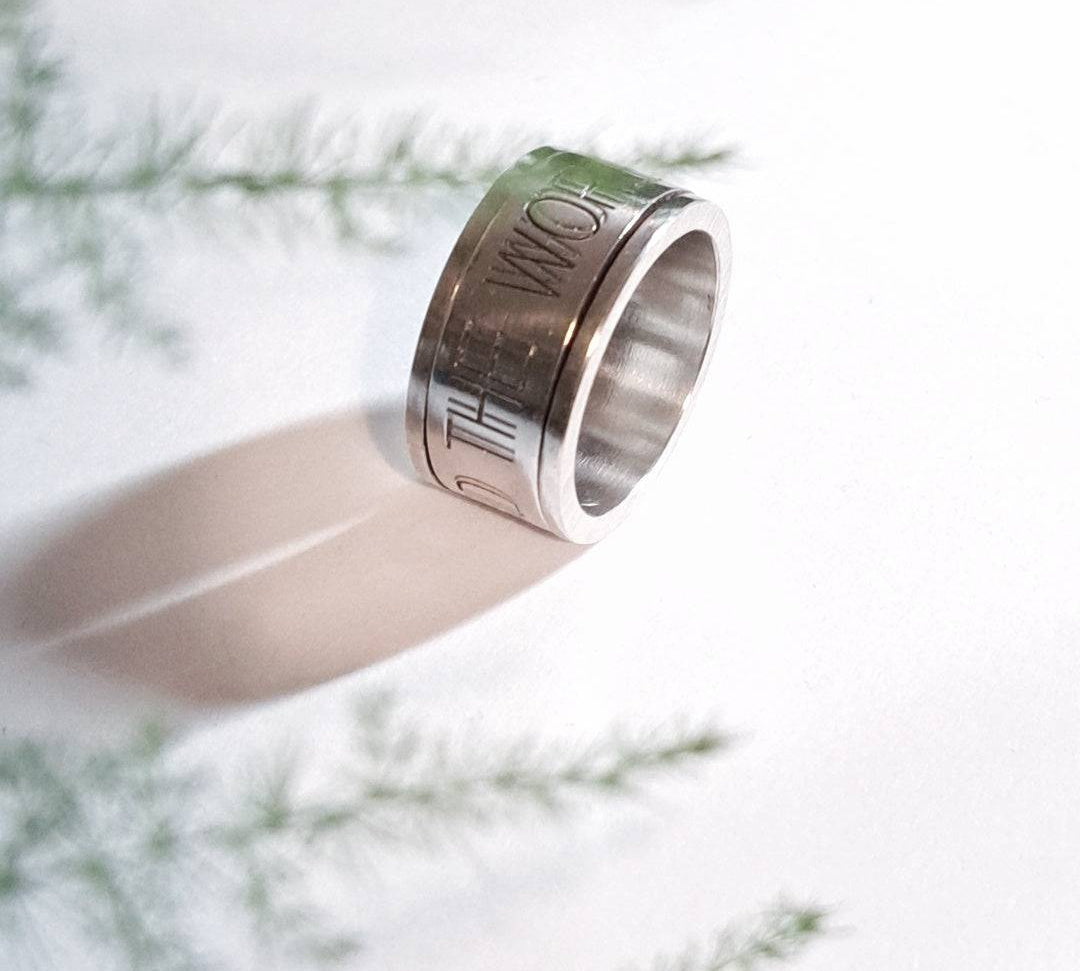 Silver 925 Spinning Ring - Sonyja
