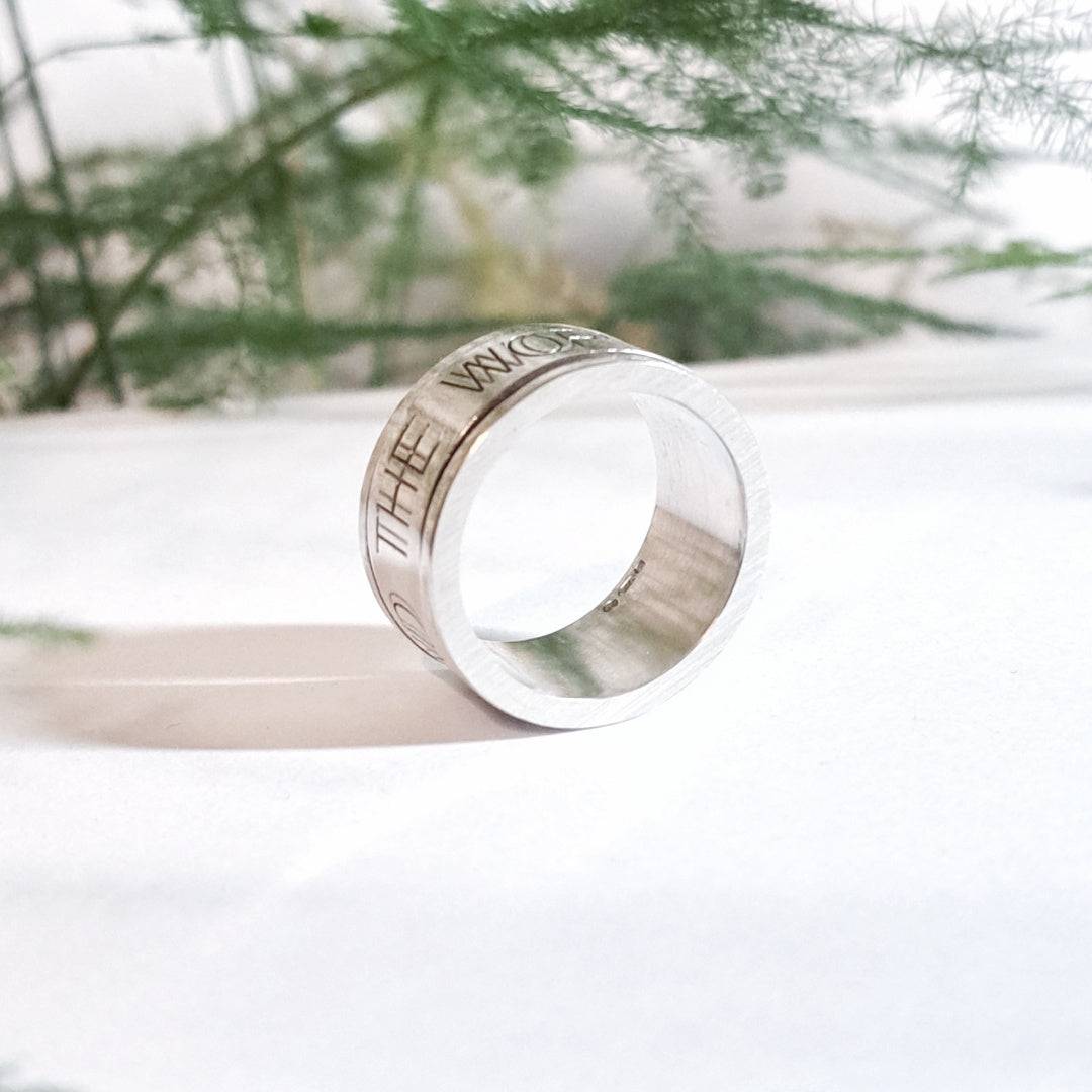 Silver 925 Spinning Ring - Sonyja