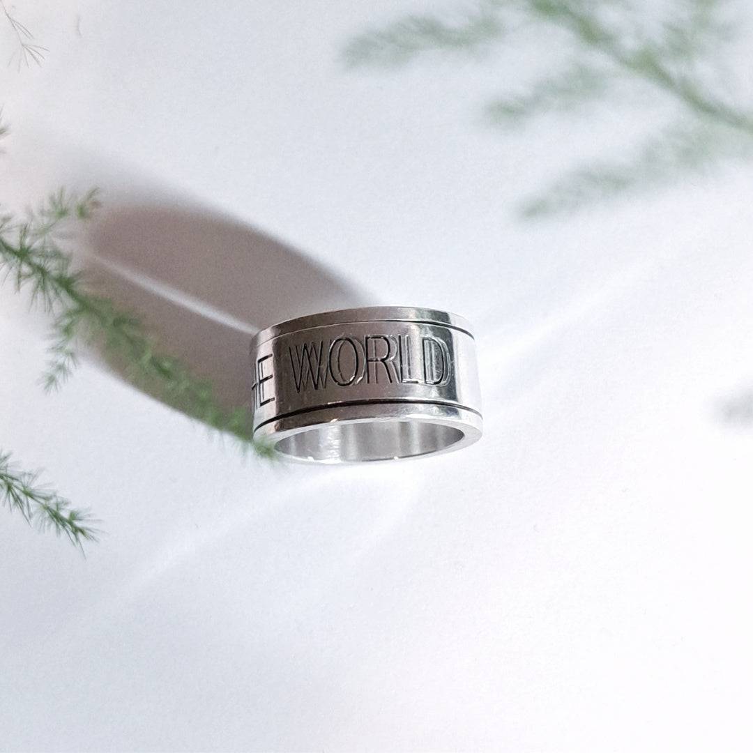 Silver 925 Spinning Ring - Sonyja