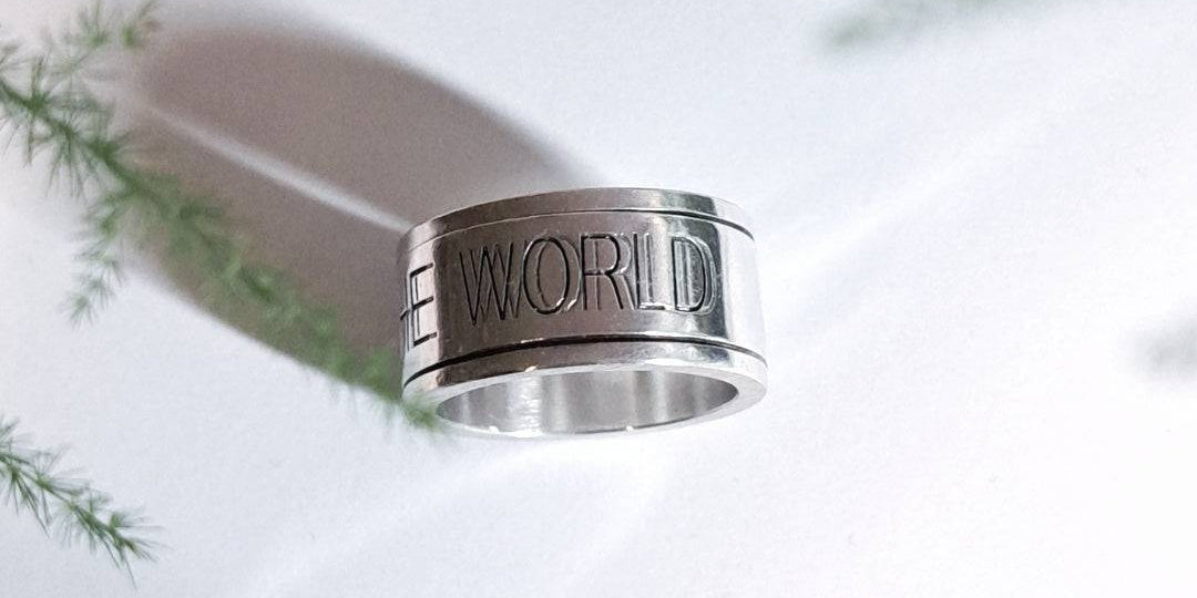 Silver 925 Spinning Ring - Sonyja