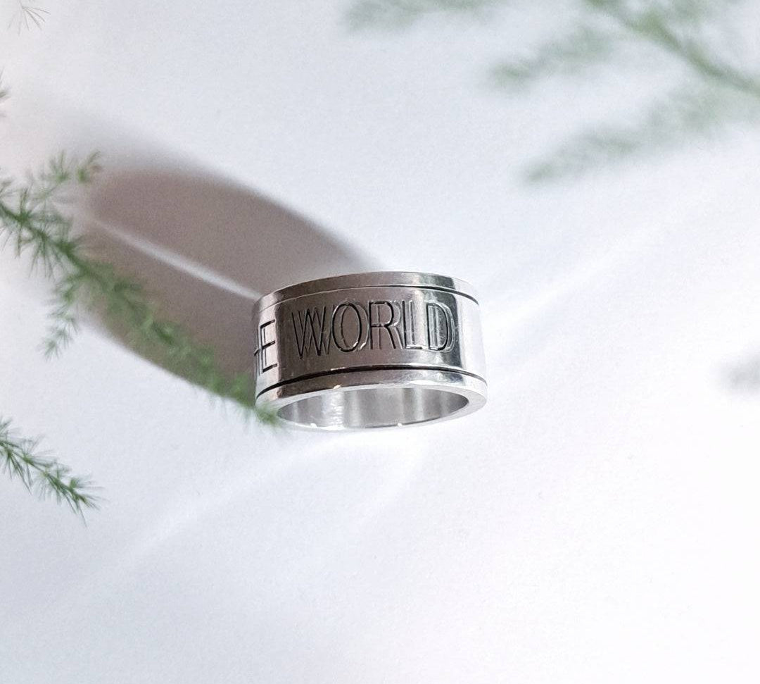Silver 925 Spinning Ring - Sonyja