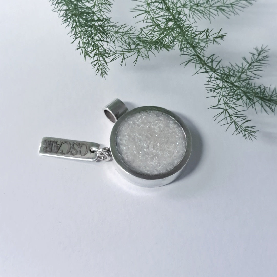 Personalised Pendant With Memorial Ashes