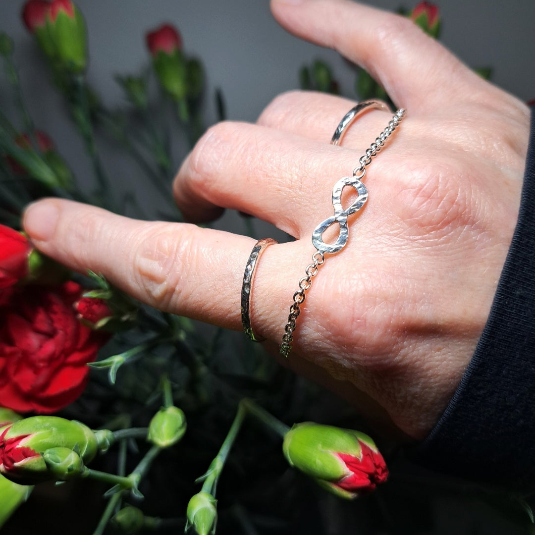 Silver Infinity Ring
