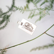 Personalised Silver 925 Dog Tag for Human