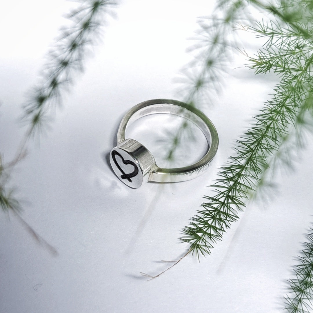 Personalised Silver Ring