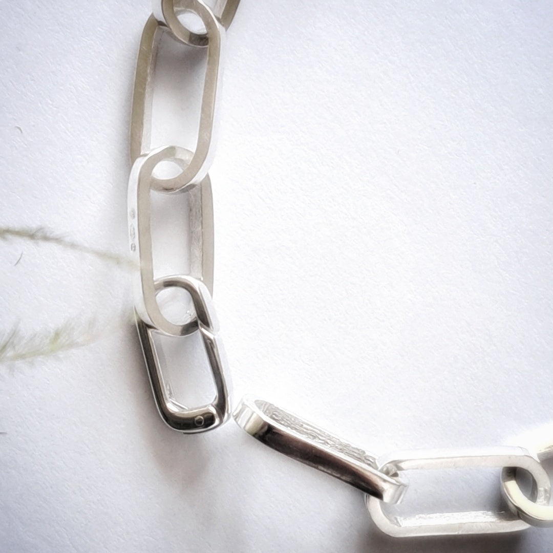 Chunky Silver Bracelet