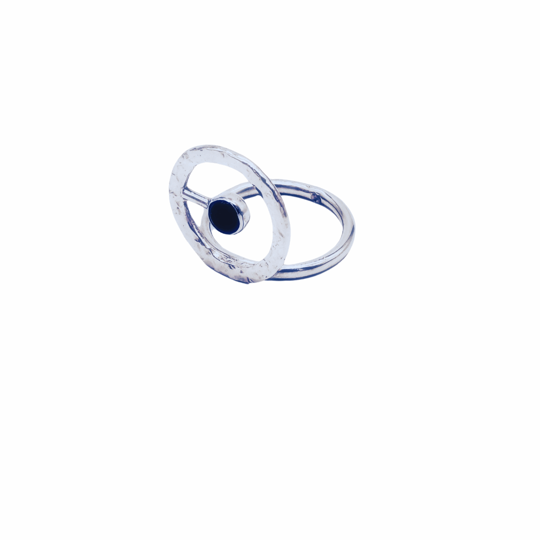 hammered ring 