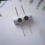 Silver earrings 