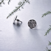 Silver earrings 