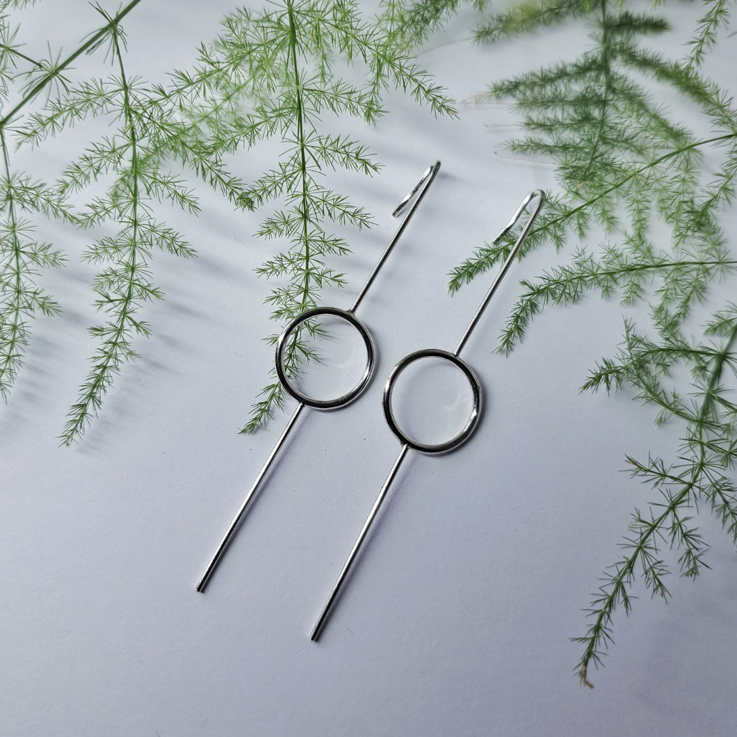 Stylish Silver Earrings