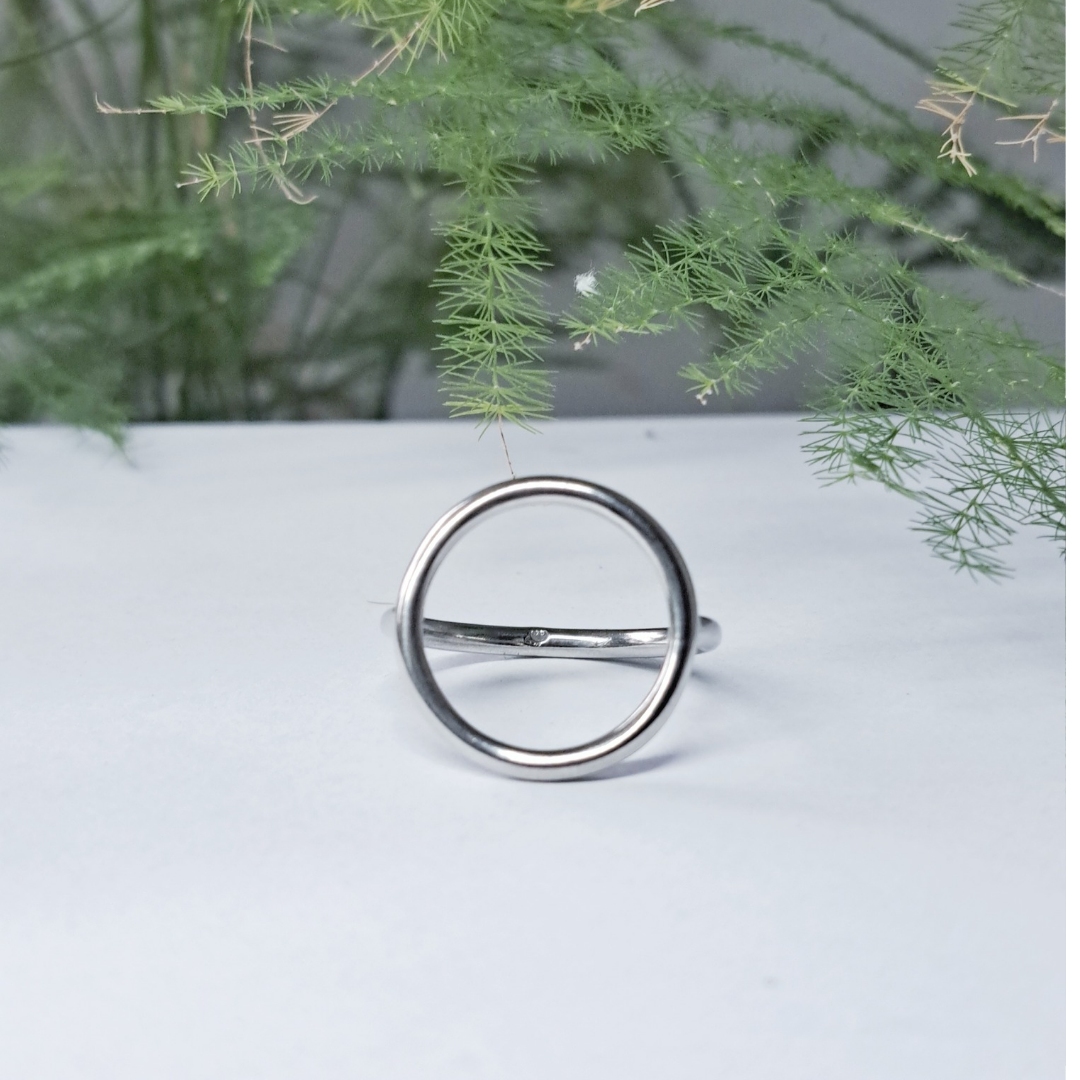 Minimalist Silver Ring