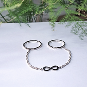 Silver Infinity Ring