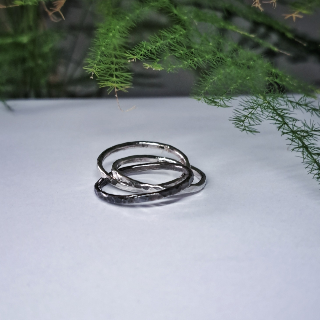 Silver Linked Ring