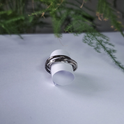 Silver Linked Ring