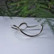 Minimalist silver ring 