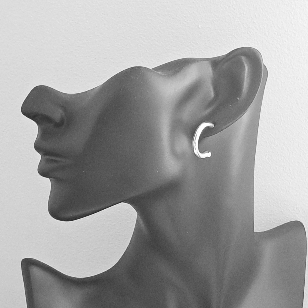 Silver hoops 