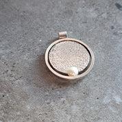 Silver Pendant With Pearl 