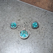 Silver Set with Turquoise