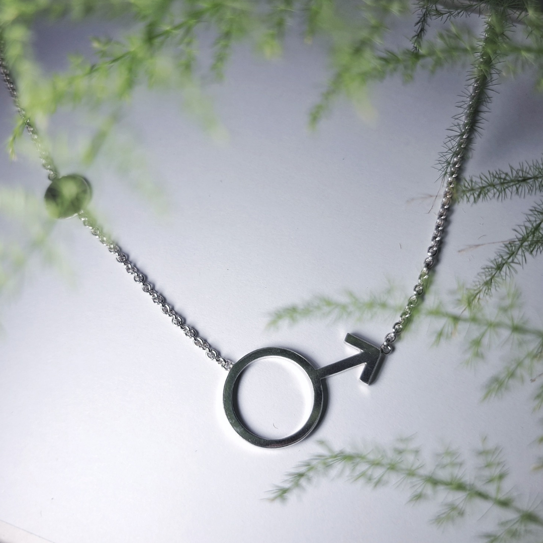 Silver necklace