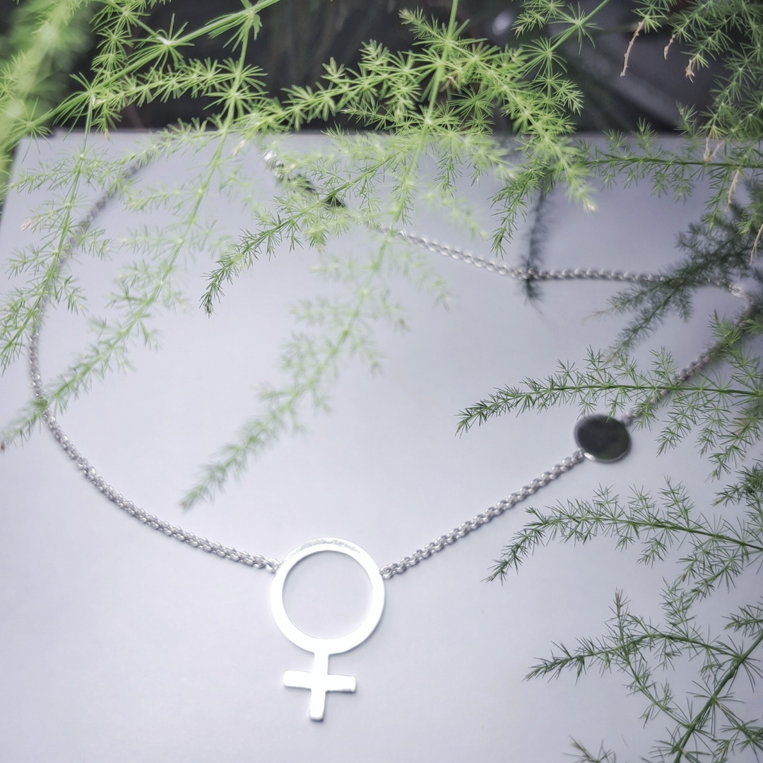 Silver necklace
