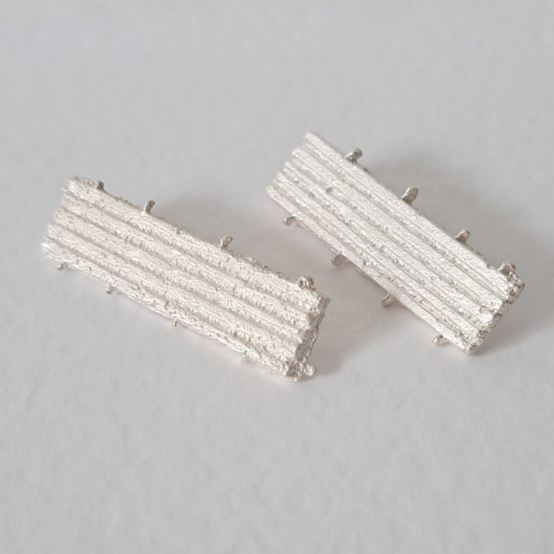 Sterling silver handmade earring 