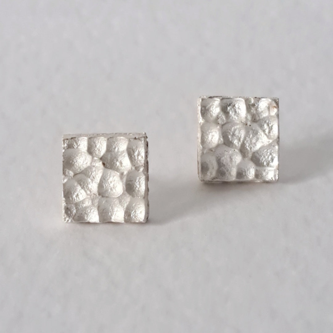 Handmade sterling silver earrings 