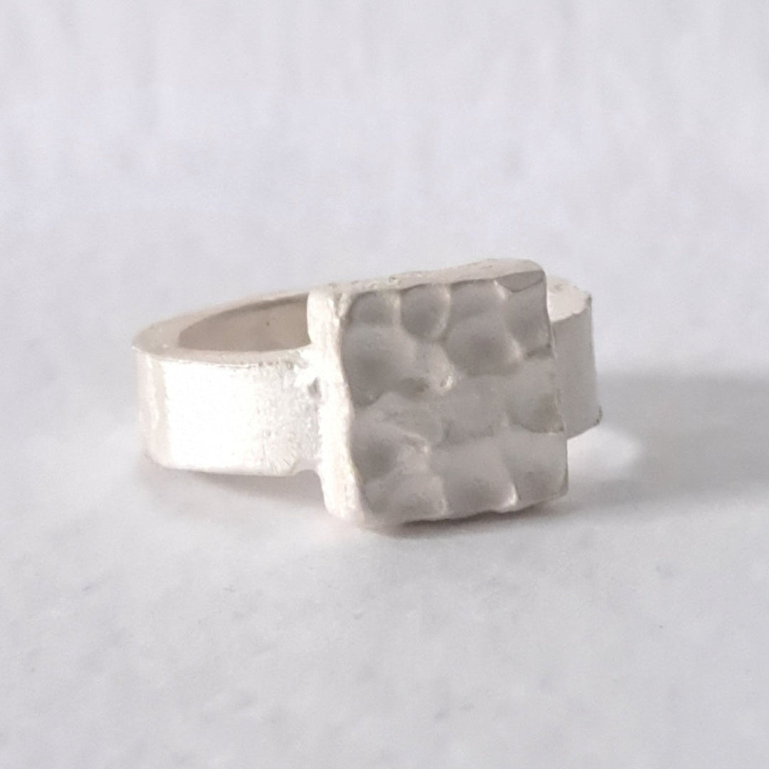 Handmade sterling silver ring 